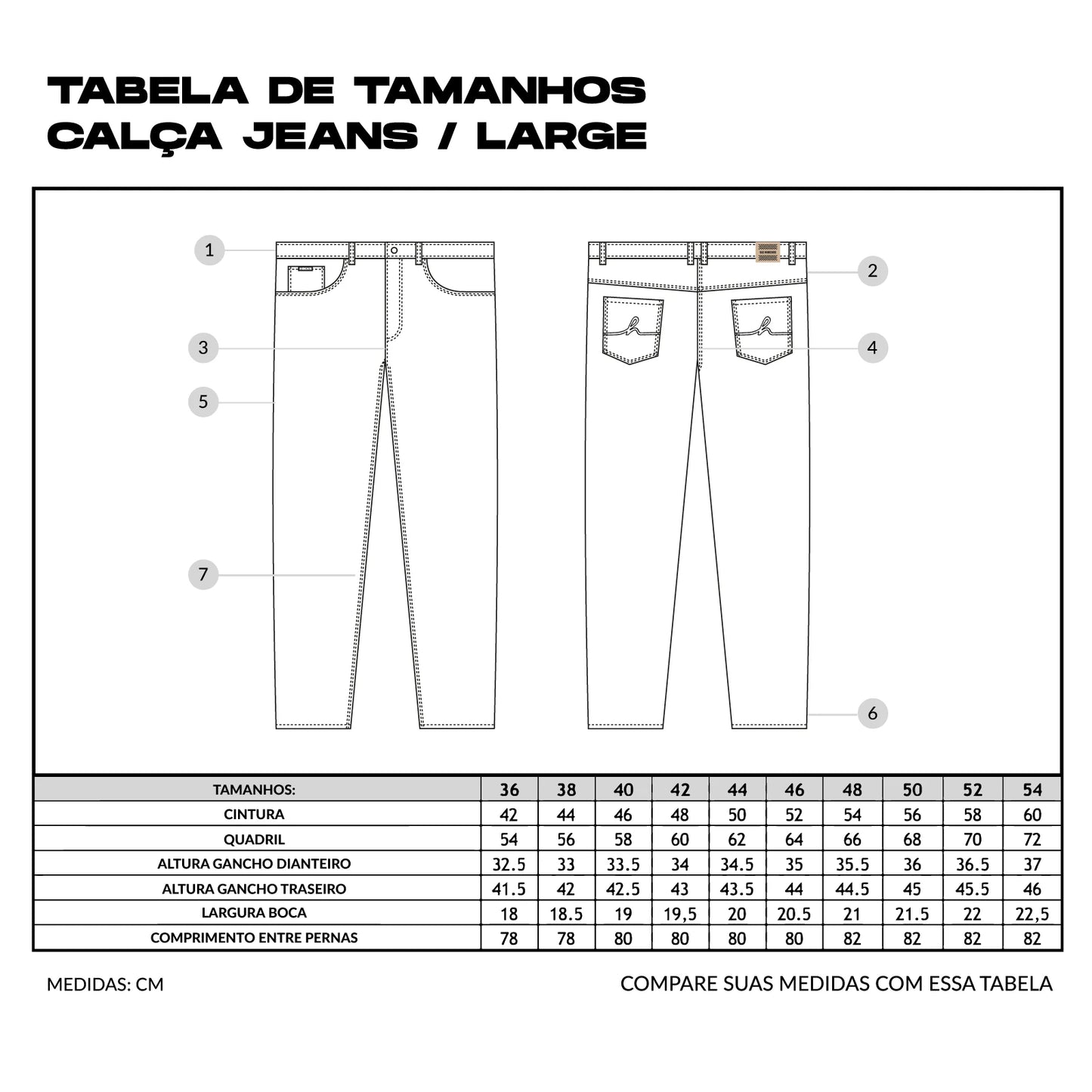 Calça Hocks Jeans Regular - Regular Azul